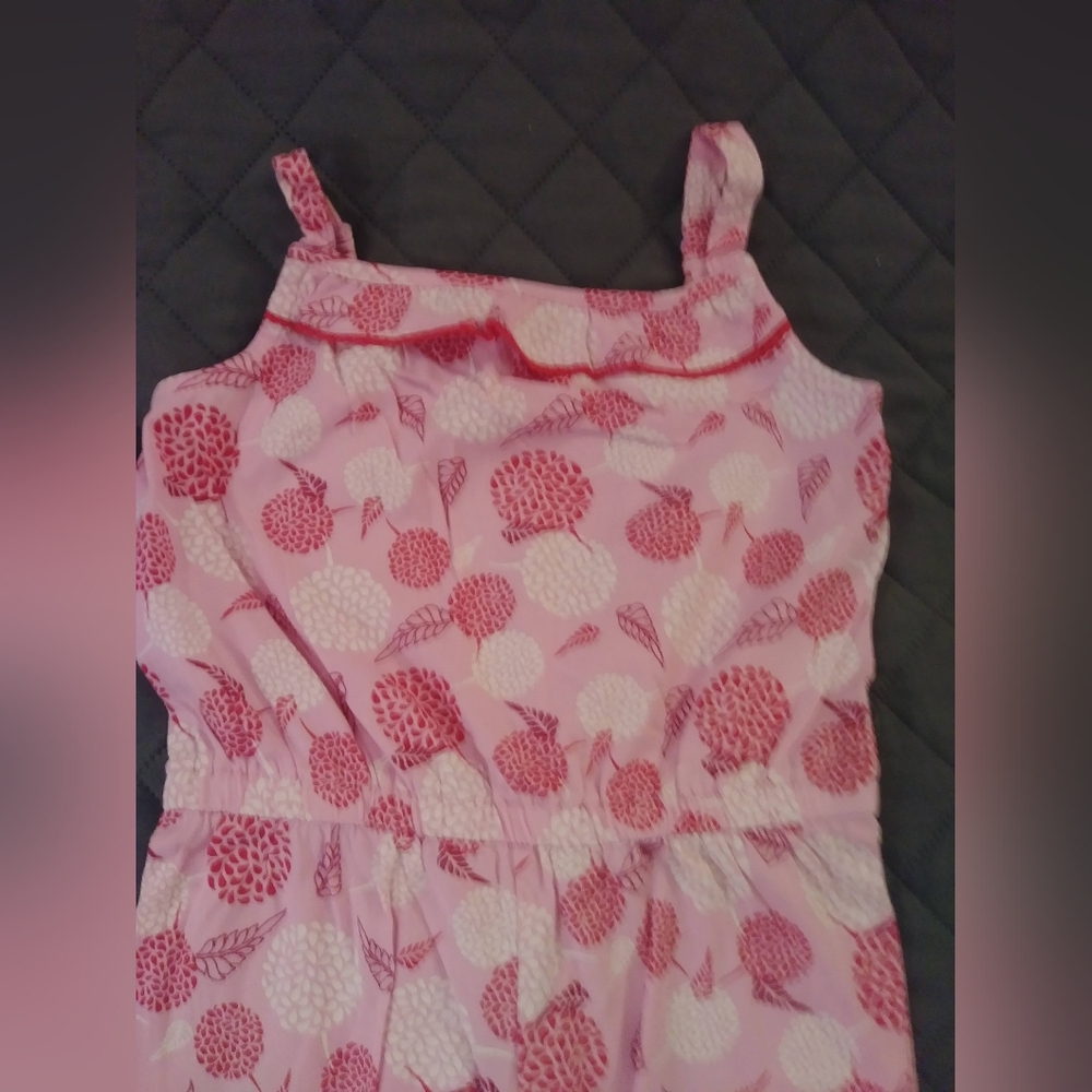 Pink Patterned Jumpsuit - Picture 5 of 8